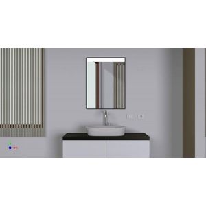 HOPA - Zrkadlo s LED osvetlením METUJE - Rozmer A - 60 cm, Rozmer B - 3.5 cm, Rozmer C - 80 cm ZRPITR8060 vyobraziť