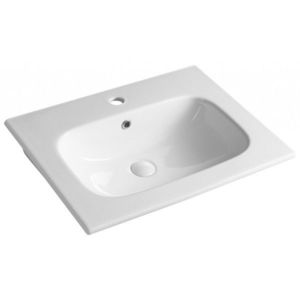 SAPHO - PIEDRA keramické umývadlo nábytkové 61x46, 5cm, biela 43061 vyobraziť