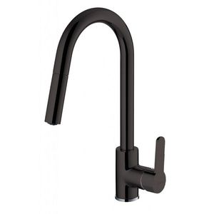 INVENA INVENA - Drezová batéria ELIA, vyťahovací výtok, čierna BZ-89-W04-C vyobraziť