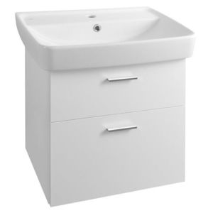 AQUALINE - ZOJA umývadlová skrinka zásuvková 50x50x37 cm, biela 56379 vyobraziť