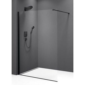 POLYSAN - MODULAR SHOWER BLACK stena na inštaláciu na múr, jednodielna, 900 MS1-90B vyobraziť