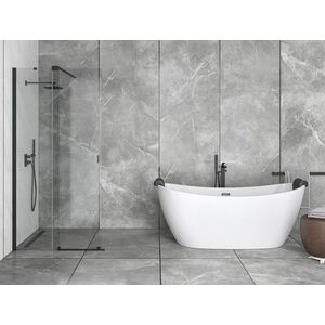 BESCO - Voľne stojaca vaňa AYLA biela - Farba - Biela, Farba sifónu - Biela, Rozmer vane - 170 × 80 cm VANAYLA170W vyobraziť