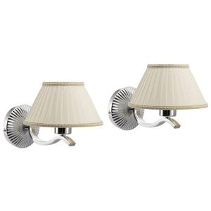 Gallo Wood - ISOTTA nástenné svietidlo E27, 60W, 230V, 2 ks, chróm 021003ST71IM2-C vyobraziť