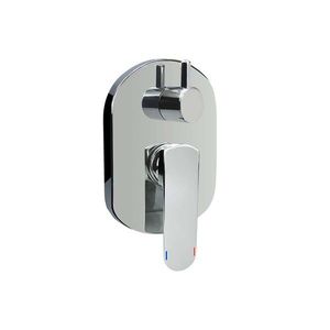 Mereo Sprchová podomietková batéria s prepínačom, Mada, Mbox, oválny kryt, chróm CBQ60106MB vyobraziť