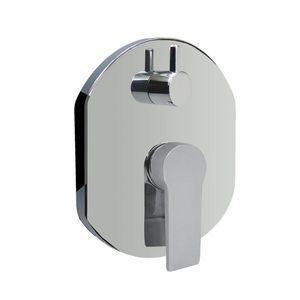 Mereo Sprchová podomietková batéria s prepínačom, Dita, Mbox, oválny kryt, chróm CBE60106DB vyobraziť