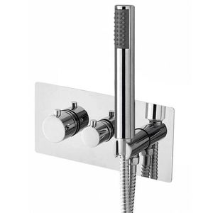 SAPHO - RHAPSODY podomietková sprchová termostatická batéria vrátane ručnej sprchy, 2/3 výstupy, chróm 5508 vyobraziť
