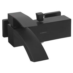 SAPHO - GINKO nástenná vaňová batéria, čierna matná 1101-10B vyobraziť