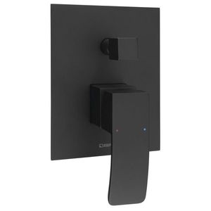 SAPHO - GINKO podomietková sprchová batéria, 2 výstupy, čierna mat 1101-42B vyobraziť