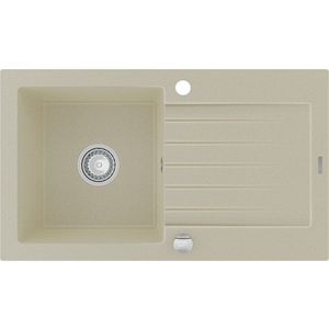 MEXEN MEXEN - Pablo granitový drez 1 s odkvapkávačom 752x436 mm, béžová 6510751010-69 vyobraziť