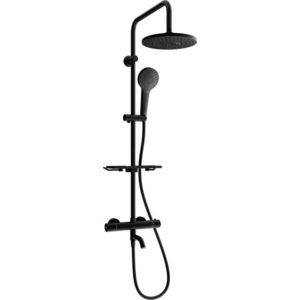 MEXEN/S - KT05 vaňový stĺp s termostatickou batériou, čierna 779000593-70 vyobraziť