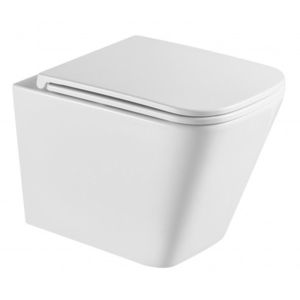 OLSEN SPA - Závesné WC orloja RIMLESS sa SLIM sedadlom Soft-close OLKLT052E vyobraziť