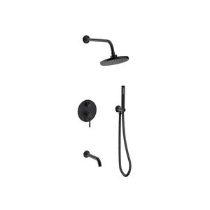 BESCO BESCO - Podomietkový sprchový set VEO I čierna BABPVCZ vyobraziť