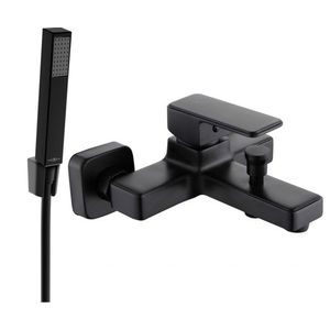 MEXEN/S - Cetus R77 SET vaňová batéria so sprchou, čierna 74433R77-70 vyobraziť