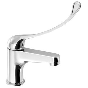 Bruckner - SIEGER stojánkova umývadlová batéria bez výpuste, výška 150, lekárska páka, chróm 914.004.1 vyobraziť