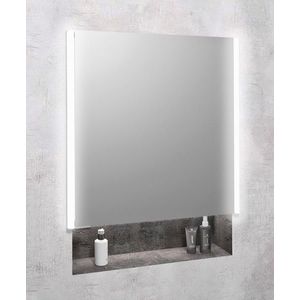 SAPHO - INTEGRA zápustná galérka s LED osvetlením, 65x70cm, ľavá/pravá IN065 vyobraziť