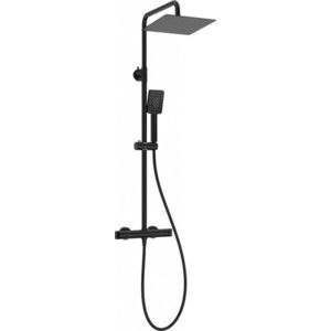 DEANTE - Therm čierna - Sprchový stĺp, so sprchovou batériou, termostat NAC_N4HT vyobraziť