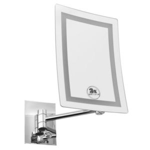 SAPHO - Závesné kozmetické zrkadlo LED, 160x240, chróm MW834 vyobraziť