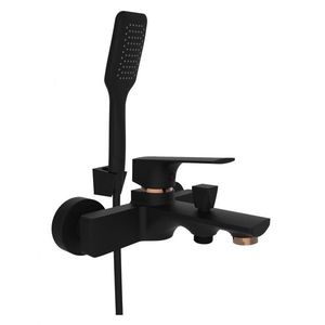 Rubineta - Vaňová batéria MODENA-10/K čierna-zlatá OLBAMOD10KBG vyobraziť