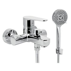 NOVASERVIS - Vaňová nástenná batéria Titania Fresh ECO, 100 mm, chróm 96025, 0E vyobraziť