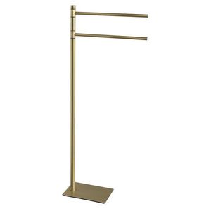 Gedy - TRILLY Stojan na uteráky, hranatý, zlatá matná TR3188 vyobraziť