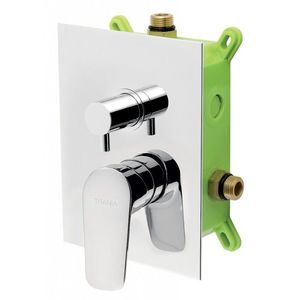 NOVASERVIS - Podomietková batéria s boxom 3 vývody, Titania Pure BOX90351R, 0 vyobraziť