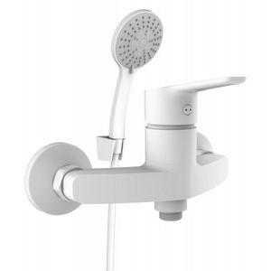 Rubineta - Sprchová batéria UNO-12/K NEW biela OLBAUN12KWNEW vyobraziť