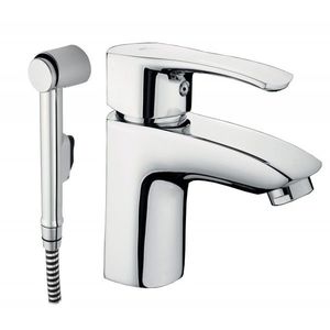 Rubineta - Umývadlová batéria s bidetovou spŕškou TRENTO-17 OLBATRE17 vyobraziť