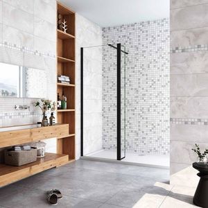 H K - Otočný diel 40cm k zástene WALK IN LUSTY BLACK F1, 8 mm sklo SE-LUSTYBLACK40 vyobraziť