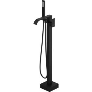 MEXEN - Lava Voľne stojaca vaňová batéria, čierna 752433-70 vyobraziť