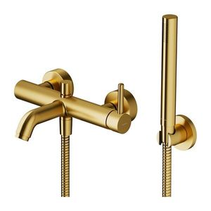 OMNIRES - Y vaňová batéria so sprchovou súpravou zlatá kartáčovaná /GLB/ Y1231GLB vyobraziť