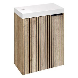 SAPHO - LATUS X STRIP umývadlová skrinka 39, 4x50x22cm, dub alabama LT110-2322 vyobraziť