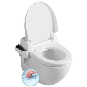 SAPHO - BRILLA závesné WC s elektronickým bidetom BLOOMING NB-R770D-1 vyobraziť