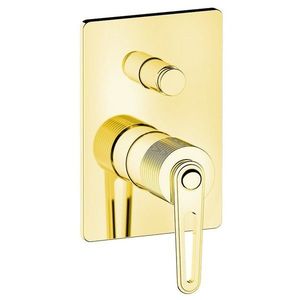 SAPHO - BEBÉ podomietková sprchová batéria, 2 výstupy, zlato BB042/17 vyobraziť