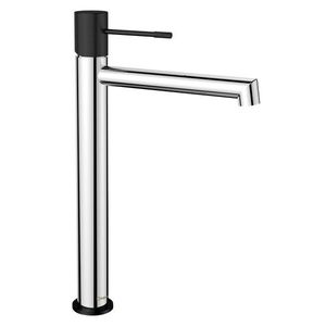 SAPHO - SOLARIS stojanková umývadlová batéria, vysoká, chróm/čierna mat WD006CB vyobraziť