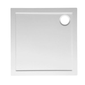 Bruckner - ELSE sprchová vanička z liateho mramoru, štvorec 80x80cm, biela 800.111.4 vyobraziť
