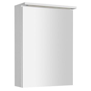 AQUALINE - KAWA STRIP Galérka s LED osvetlením 50x70x22cm, biela WGL50S vyobraziť