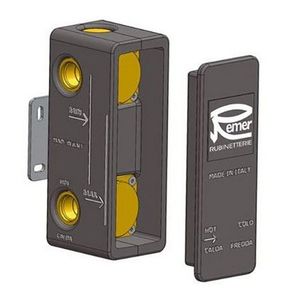 HOPA - Univerzálny box pre sprchovú batériu - 2 výstupy BAMA180MBP2 vyobraziť