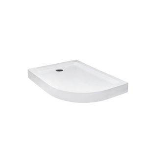 BESCO - SATURN, asymetrická sprchová vanička akrylátová - Rozmer A - 100 cm, Rozmer B - 80 cm, Rozmer C - 15 cm, Spôsob prevedenia - Pravé OLBVANACSAT100P vyobraziť