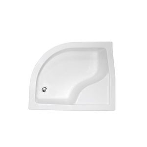 BESCO - MAXI, hlboká asymetrická sprchová vanička - rozmer A - 120 cm, rozmer B - 85 cm, rozmer C - 24 cm, Spôsob prevedenia - Pravé VANKMAX120P vyobraziť