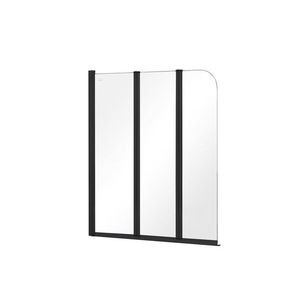 BESCO - Vaňová zástena PRIME 3 - FARBA rámu - Čierna, Rozmer A - 120 cm, Smer zatvárania - Univerzálny Ľavé / Pravé, Výplň - Číre bezpečnostné sklo - 5 mm BCPRIM12BC vyobraziť