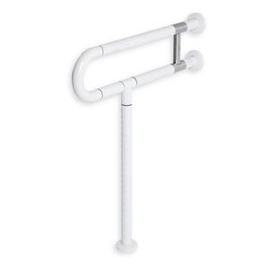 OLSEN SPA - Madlo pre invalidov, 60 cm, s podperou, biela farba KD02331417 vyobraziť