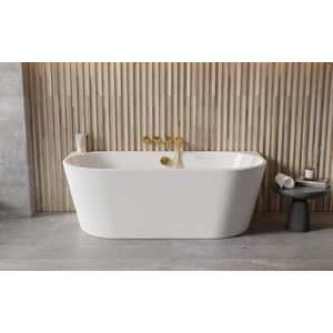 BESCO - Voľne stojaca vaňa VICA NEW biela, sifón s napúšťaním prepadom - Farba - Biela, Farba sifónu - Zlatá, Rozmer vane - 170 × 80 cm VANVIC170NZN vyobraziť