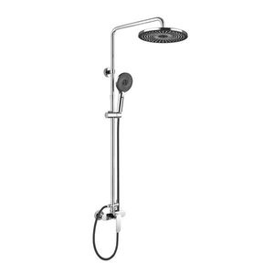 Mereo Mada sprchová batéria s hlavovou guľatou sprchou, čierna CBE60104SFM vyobraziť