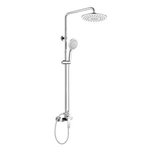 Mereo Mada sprchová batéria s hlavovou guľatou sprchou, biela CBE60104SHM vyobraziť