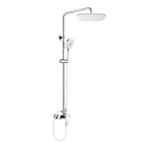 Mereo Mada sprchová batéria s hlavovou hranatou sprchou, biela CBE60104SJM vyobraziť