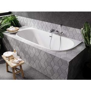 BESCO - Asymetrická vaňa VICA SLIM+ biela, sifón so štrbinovým prepadom - Farba sifónu - Čierna, Nožičky k vani - Bez nožičiek, Rozmer vane - 170 × 80 cm VANVIC170SLIMB vyobraziť