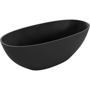 MEXEN - Bari voľne stojaca vaňa z liateho mramoru 165 x 75, čierna mat 57221657570 vyobraziť