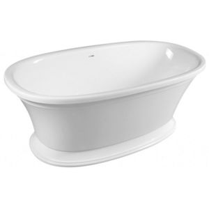 POLYSAN - VELIA voľne stojaca vaňa liaty mramor 167x83x62, 5cm, biela 92230 vyobraziť