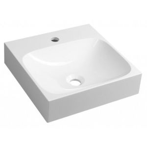 SAPHO - EMONA umývadlo liaty mramor, 40x40cm, biela EN040 vyobraziť