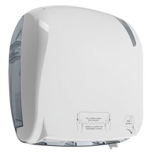 SAPHO - SKIN zásobník na papierové uteráky v roli, Autocut, 33x37, 1x22, 1cm, ABS, biela A88410 vyobraziť